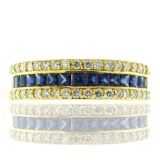 OR GRIS EMERAUDES ET DIAMANTS